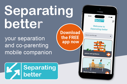 Separating Better app graphic